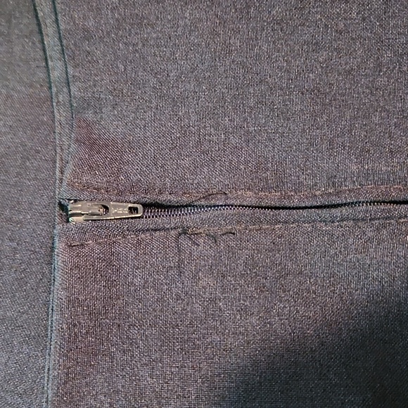 Womens long skirt with left side slit - Picture 6 of 6